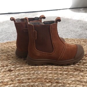 Leather Toddler Chelsea Boots